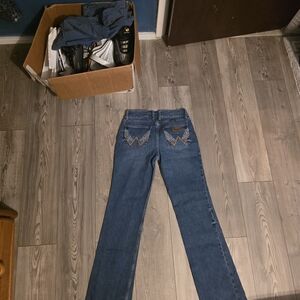 Wrangler Women's Blue Boot Cut Jeans